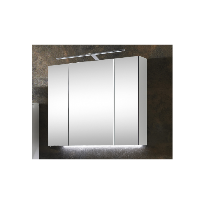 Marlin 3060daily Spiegelschrank inkl. LED-Aufsatzleuchte, 80 cm