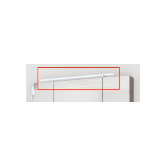 Pelipal Zubehör Aufsatzleuchte für Spiegelschrank, 12V LED, LM LED, 6W, 60 cm