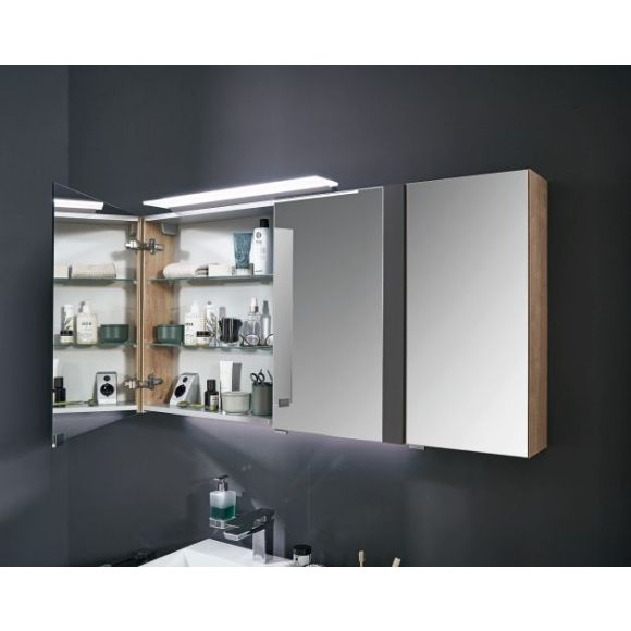 Puris Modern Life Spiegelschrank, Anbauelement rechts, 136 cm breit
