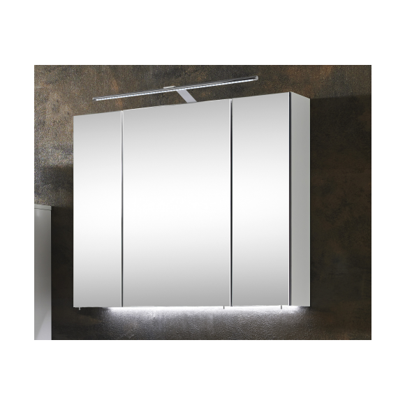 Marlin 3060daily Spiegelschrank inkl. LED-Aufsatzleuchte, 80 cm