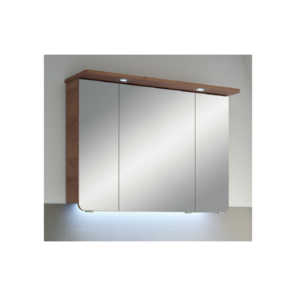Pelipal Serie 6005 Spiegelschrank inkl. LED-Spots im Kranz, 75 cm