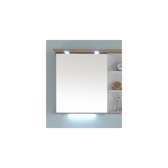 Pelipal Serie 9030 Spiegelschrank mit Regal, 90 cm