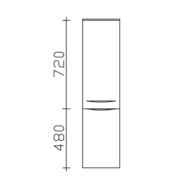 Pelipal Serie 6025 Midischrank, 30 cm breit, 17 cm tief