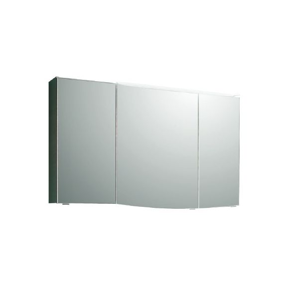 Pelipal Contea Spiegelschrank, optional mit Aufsatzleuchte, 3 Türen, 130 cm
