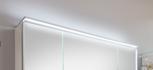 LED-Aufbauleuchte für Spiegelschrank, 80 cm