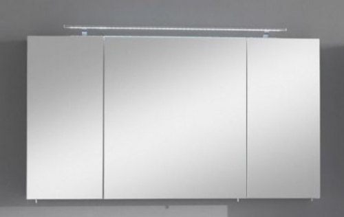 Spiegelschrank mit LED-Beleuchtung, 120 cm